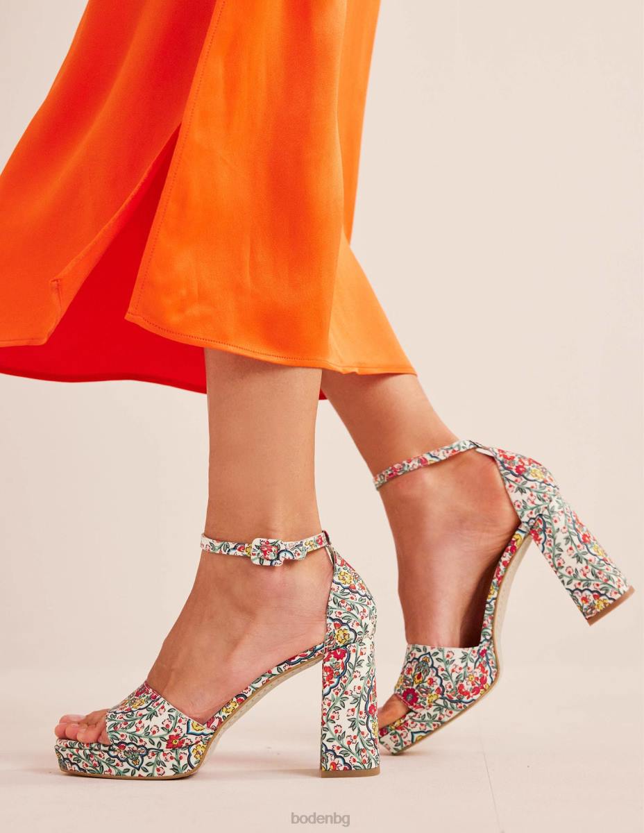 обувки Boden сандали на платформа с ток мулти & лоза тераса Жени LL682610