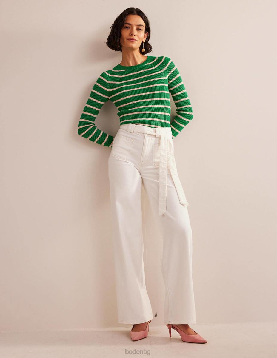 обувки Boden сандали с две каишки зелен пипер кожа Жени LL682611