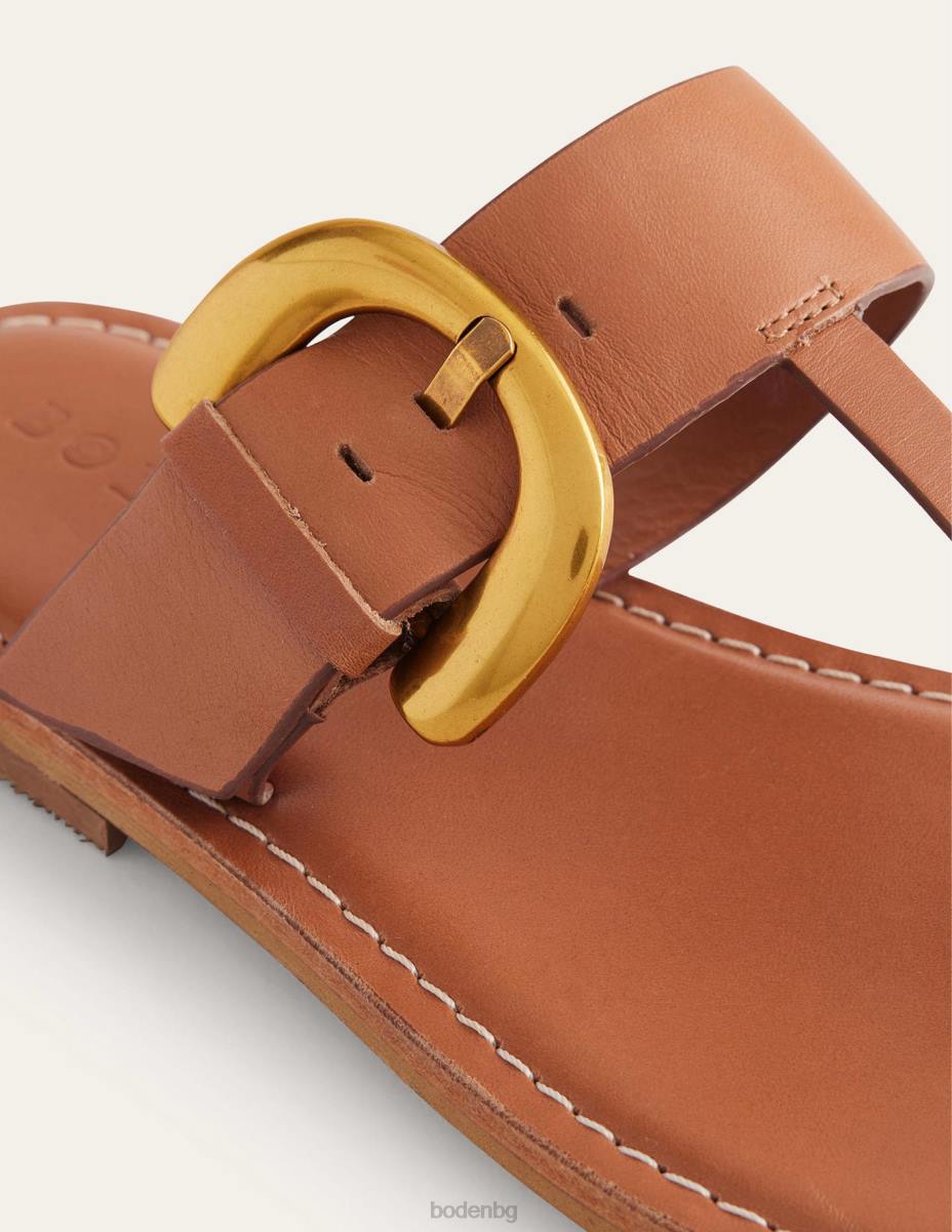 обувки Boden сандали с катарама тен Жени LL68691