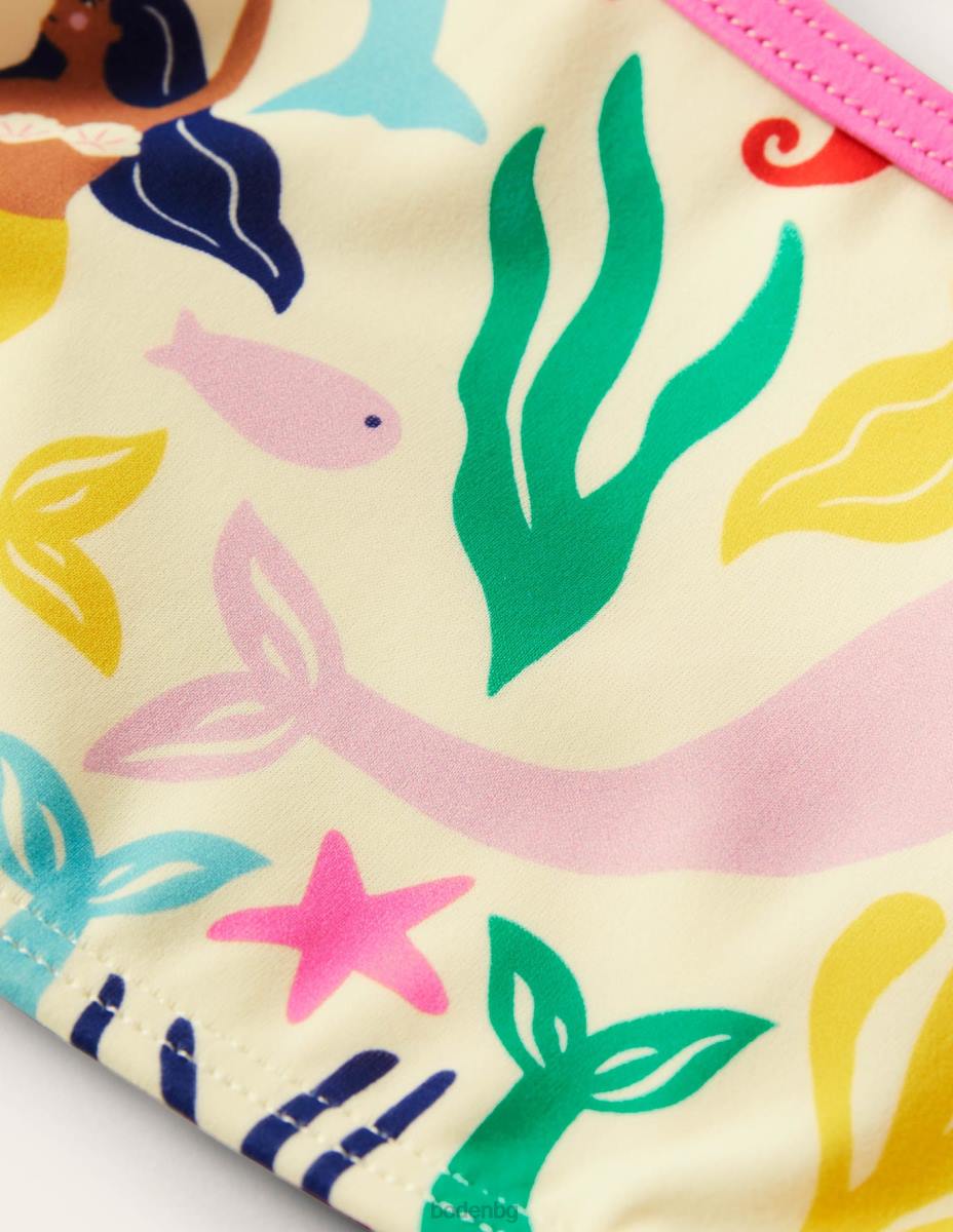 облекло Boden бикини с шарки много русалки бебе LL683382