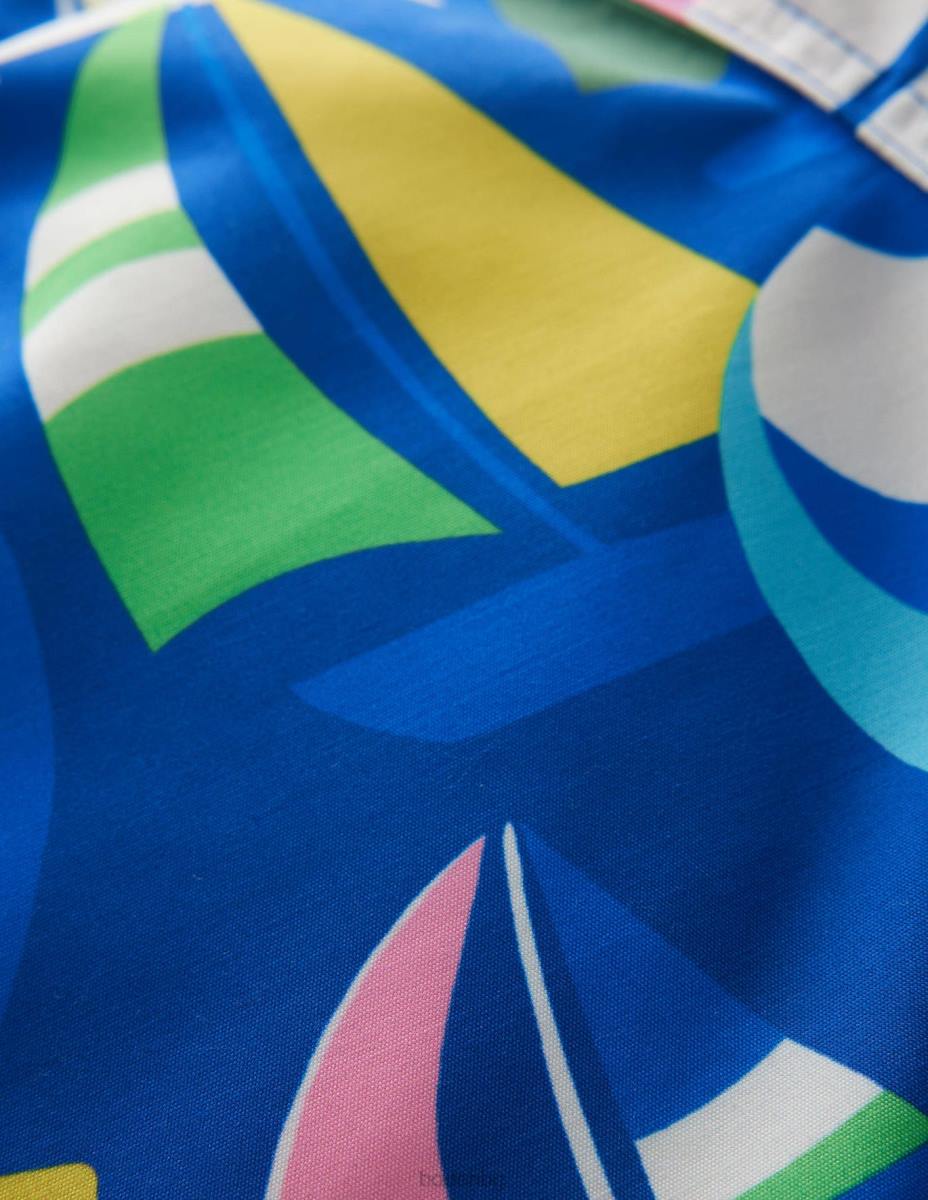 облекло Boden бански шорти сини лодки бебе LL683418