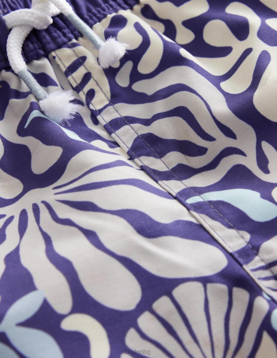 облекло Boden бански шорти десен коралов риф бебе LL68452