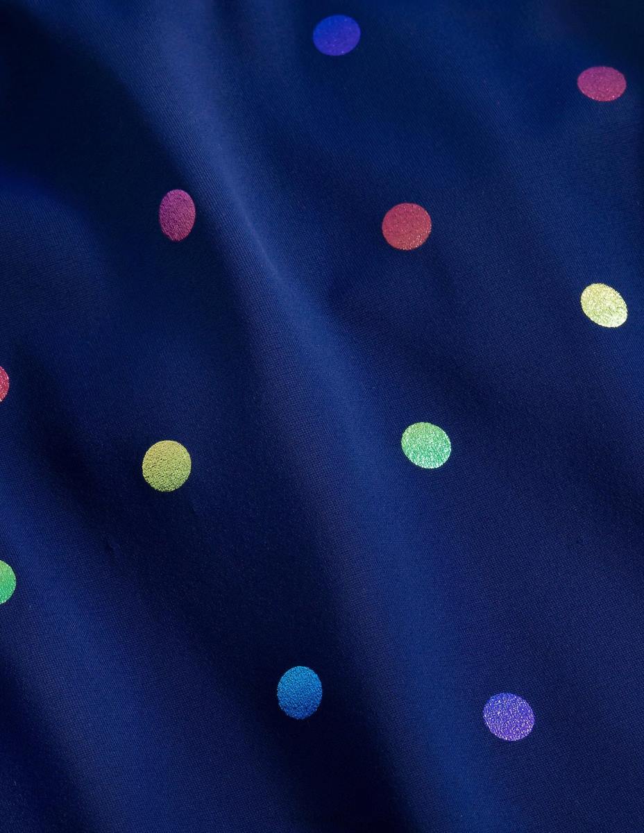 облекло Boden горнище на потници с кръстосана задна част дъга фолио конфети място бебе LL68458