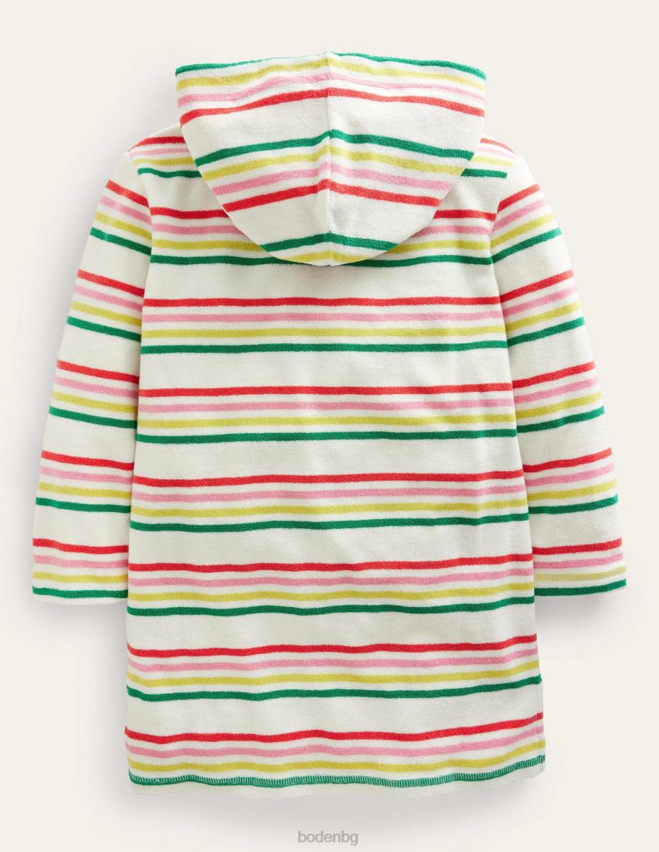 облекло Boden шарена хавлиена плажна рокля мулти райе бебе LL68476