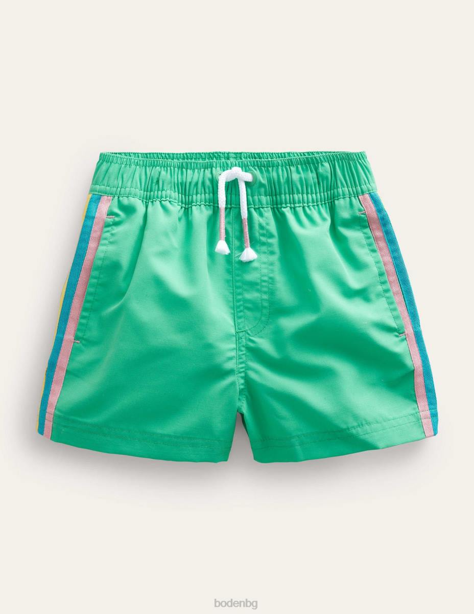 облекло Boden късо спортно райе аспержи бебе LL68481