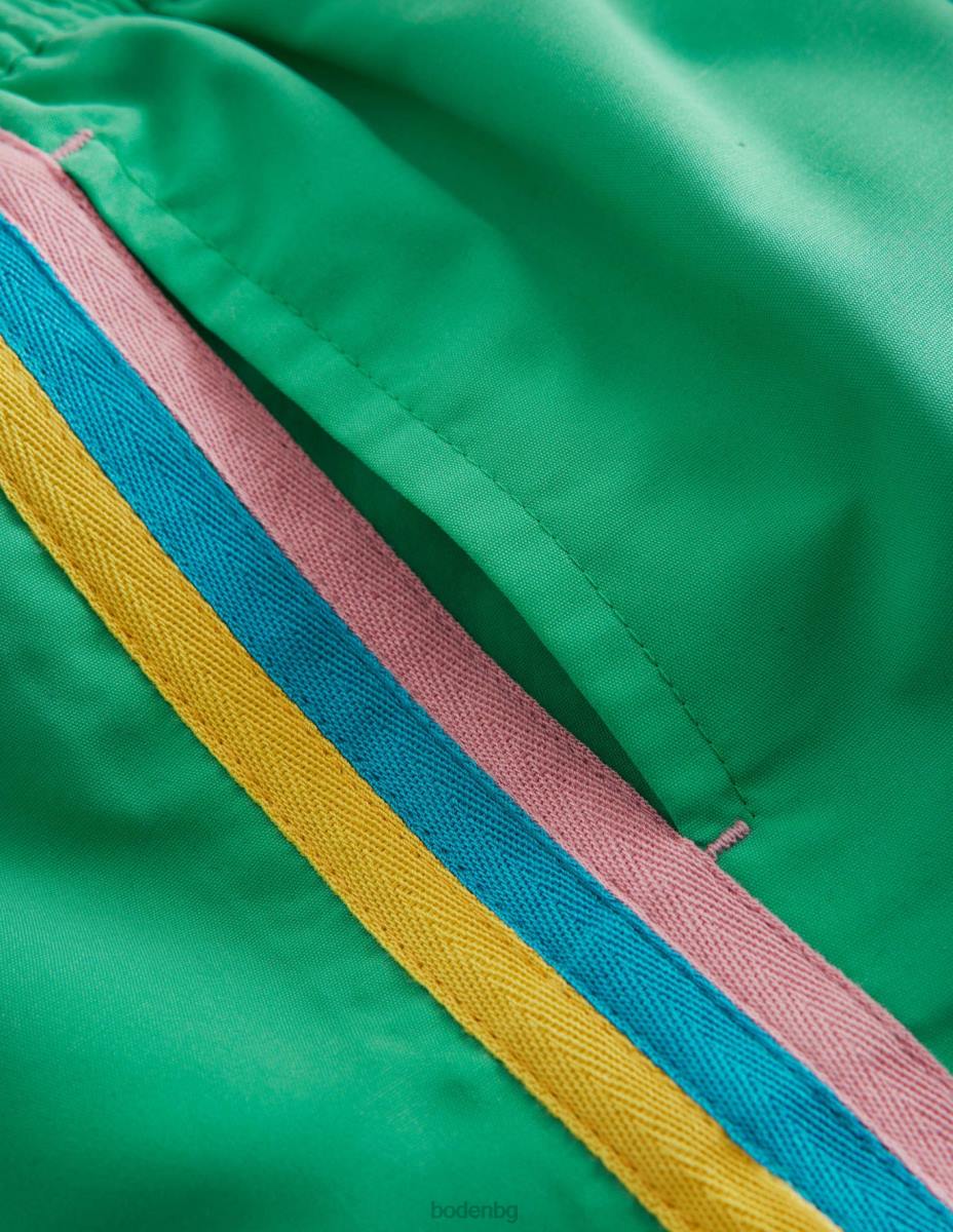 облекло Boden късо спортно райе аспержи бебе LL68481