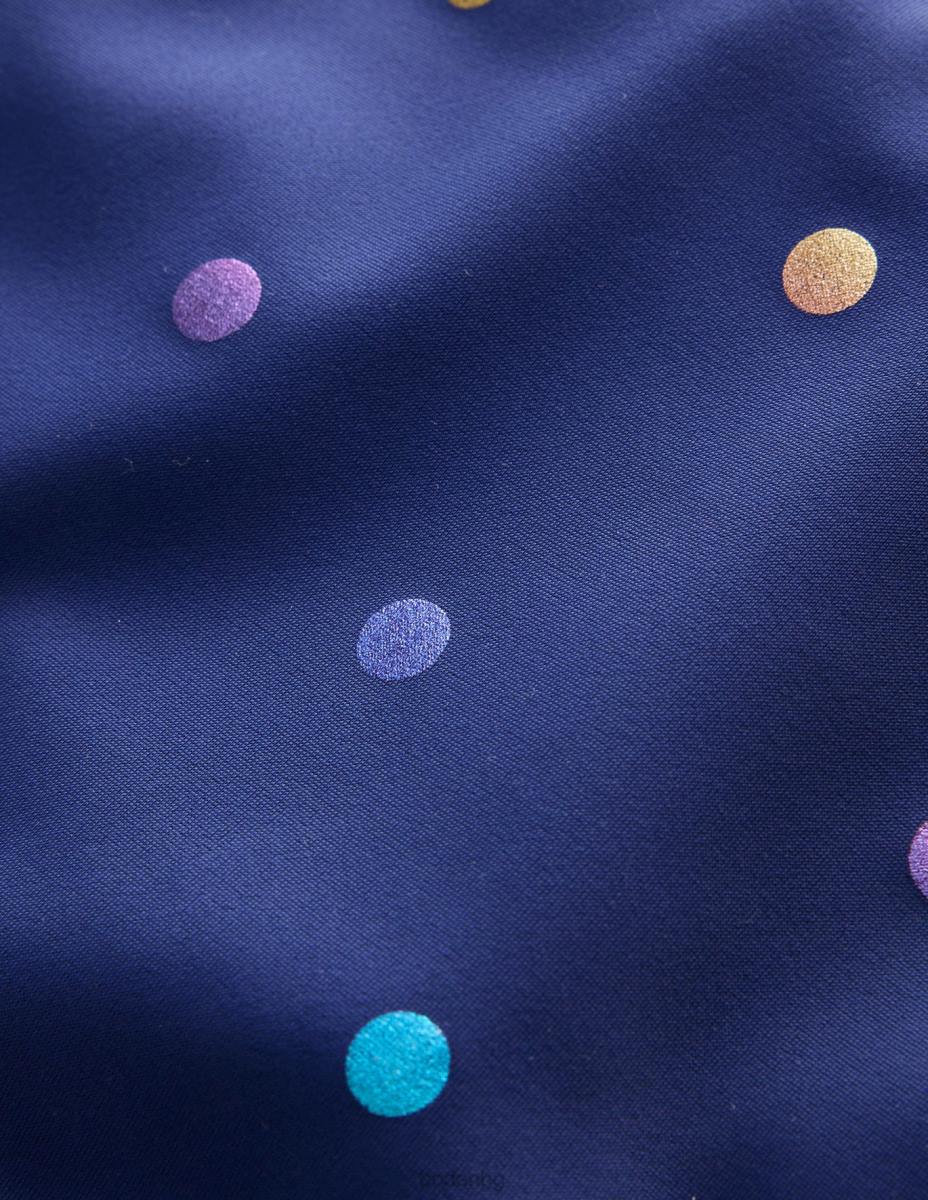 облекло Boden бикини с висока талия конфети от фолио в цвят дъга бебе LL68485