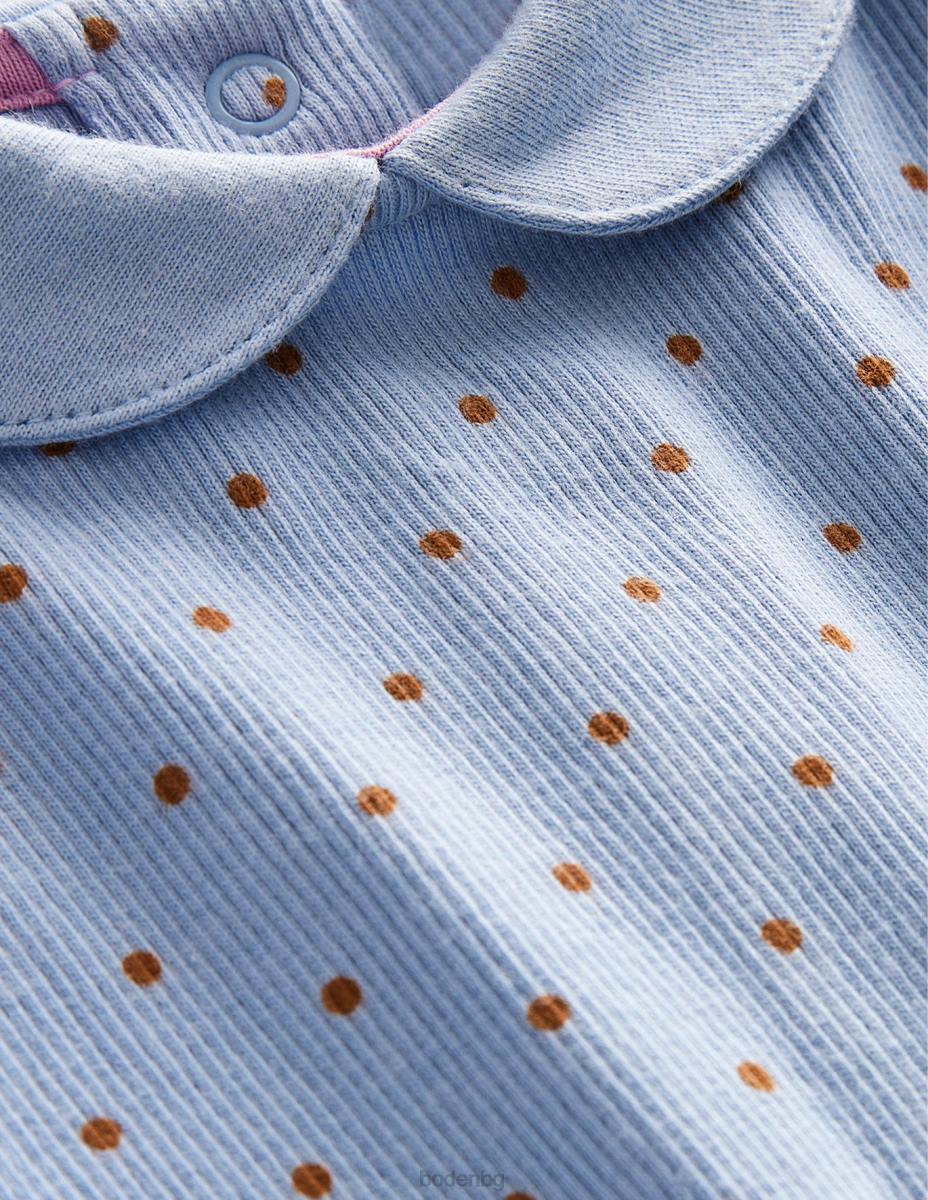 облекло Boden оребрено тяло brunnera butterscotch brown бебе LL683354