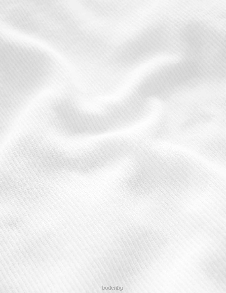 облекло Boden жилетка от трико бяло бебе LL683388