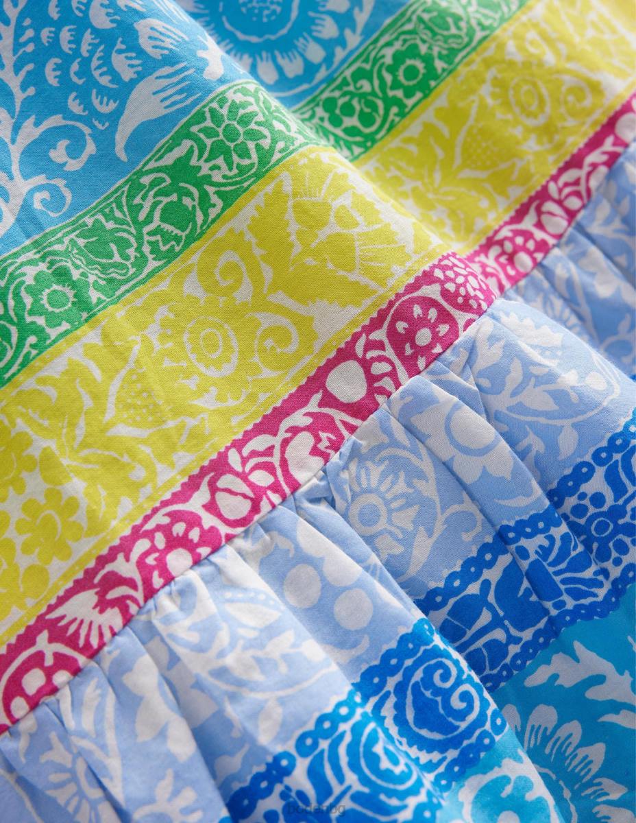 облекло Boden пушен кафтан слонова кост много тапети бебе LL683311