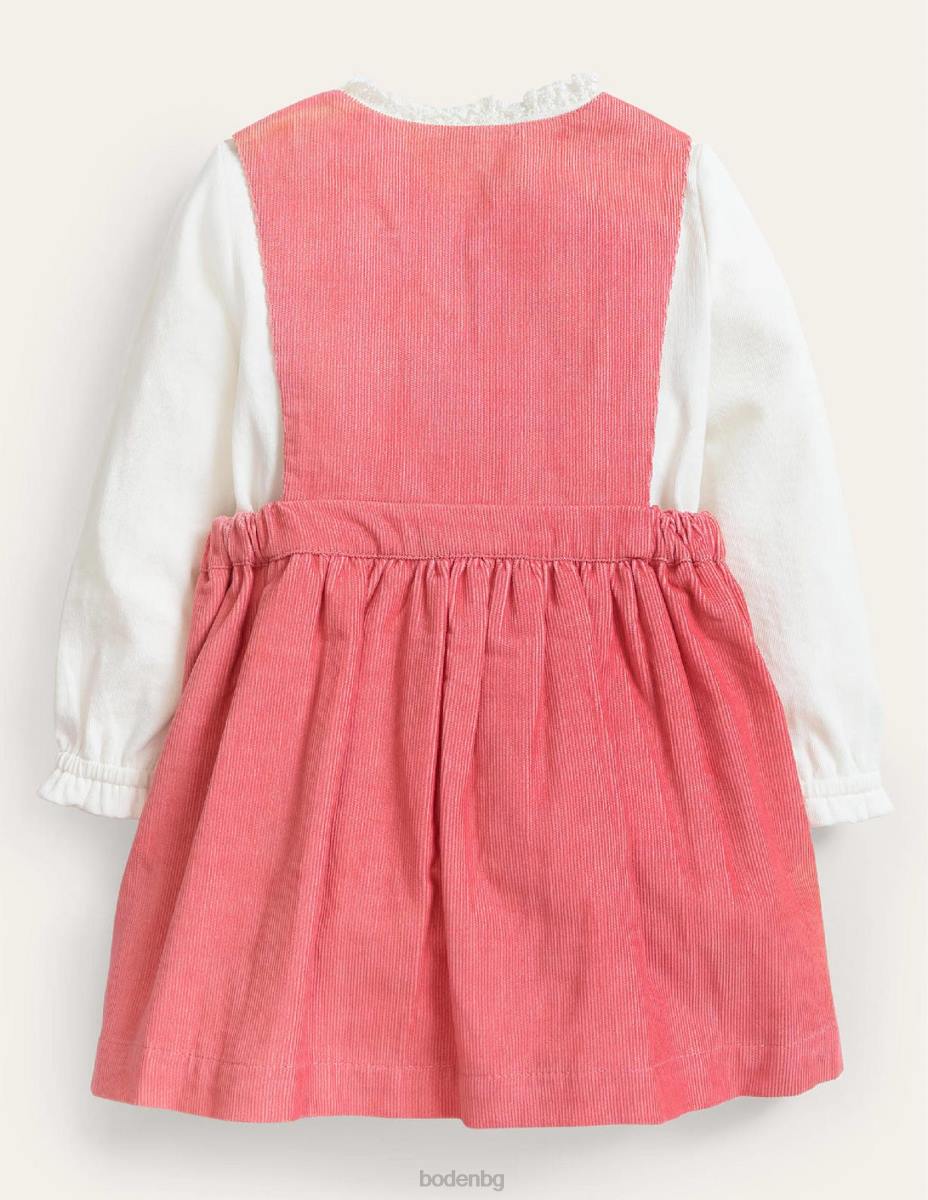 облекло Boden плетен комплект перла червена ябълка от рак бебе LL683429