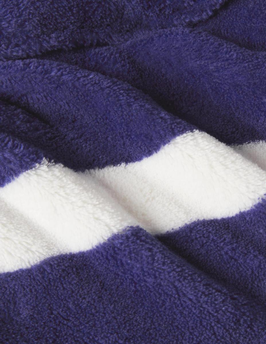 облекло Boden уютен пеньоар десен борд синьо/слонова кост бебе LL68530