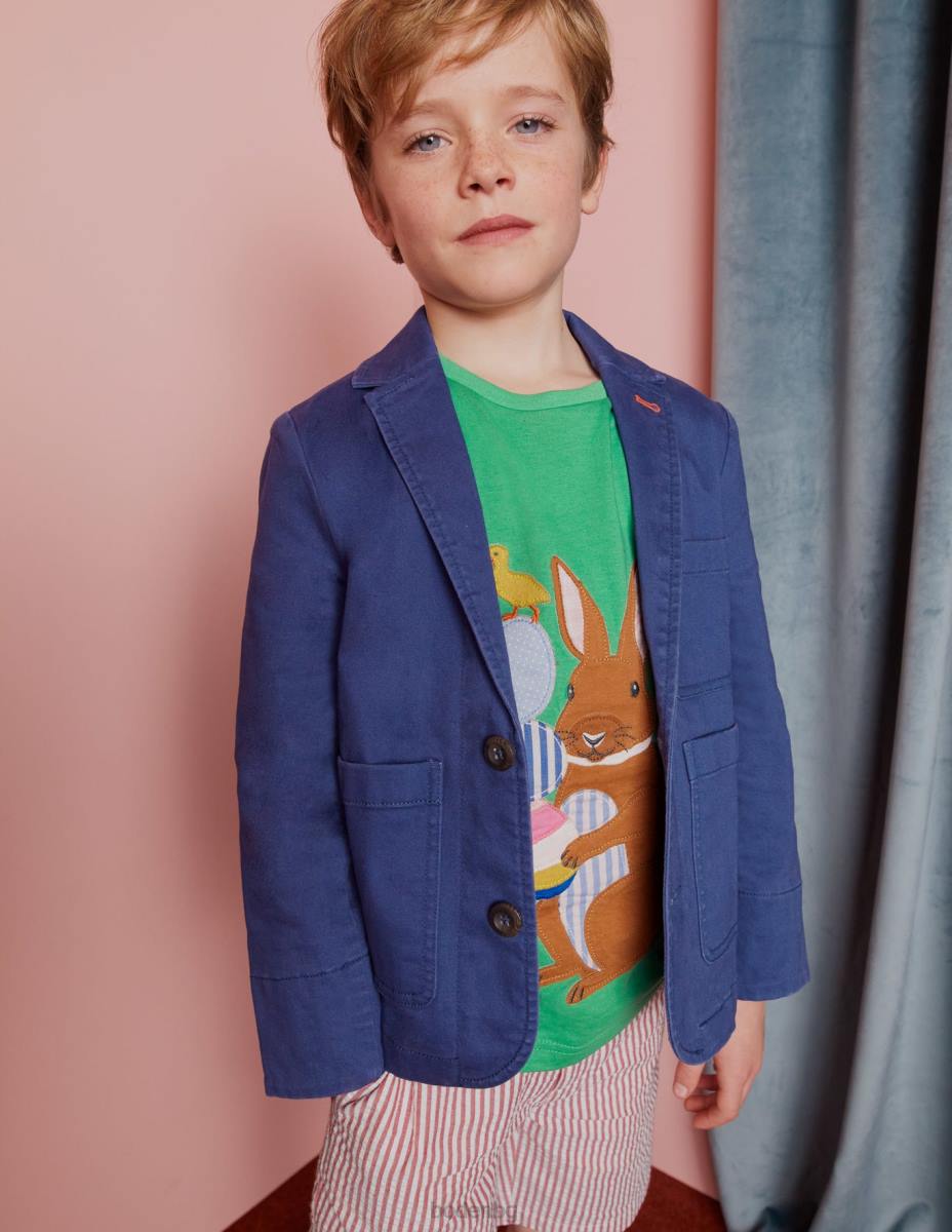 облекло Boden автентичен блейзър десен борд бебе LL68553