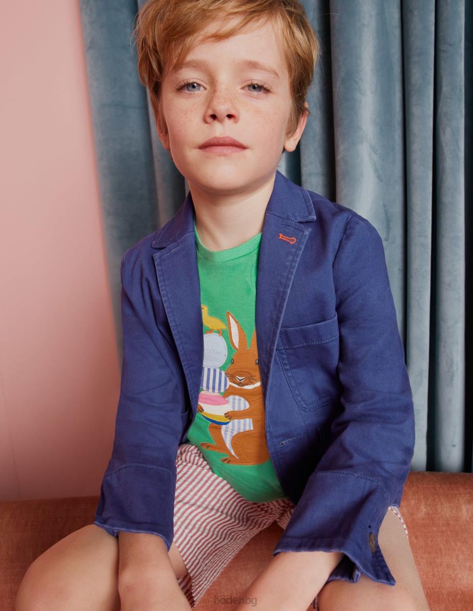 облекло Boden автентичен блейзър десен борд бебе LL68553