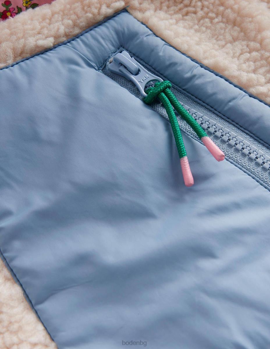 облекло Boden borg смесено яке бадемово розова ябълкова овощна градина бебе LL68544