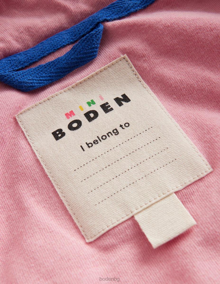 облекло Boden borg смесено яке бадемово розова ябълкова овощна градина бебе LL68544