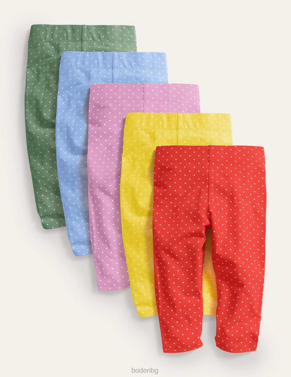 облекло Boden Опаковка от 5 разкъсани клинове много място бебе LL68517