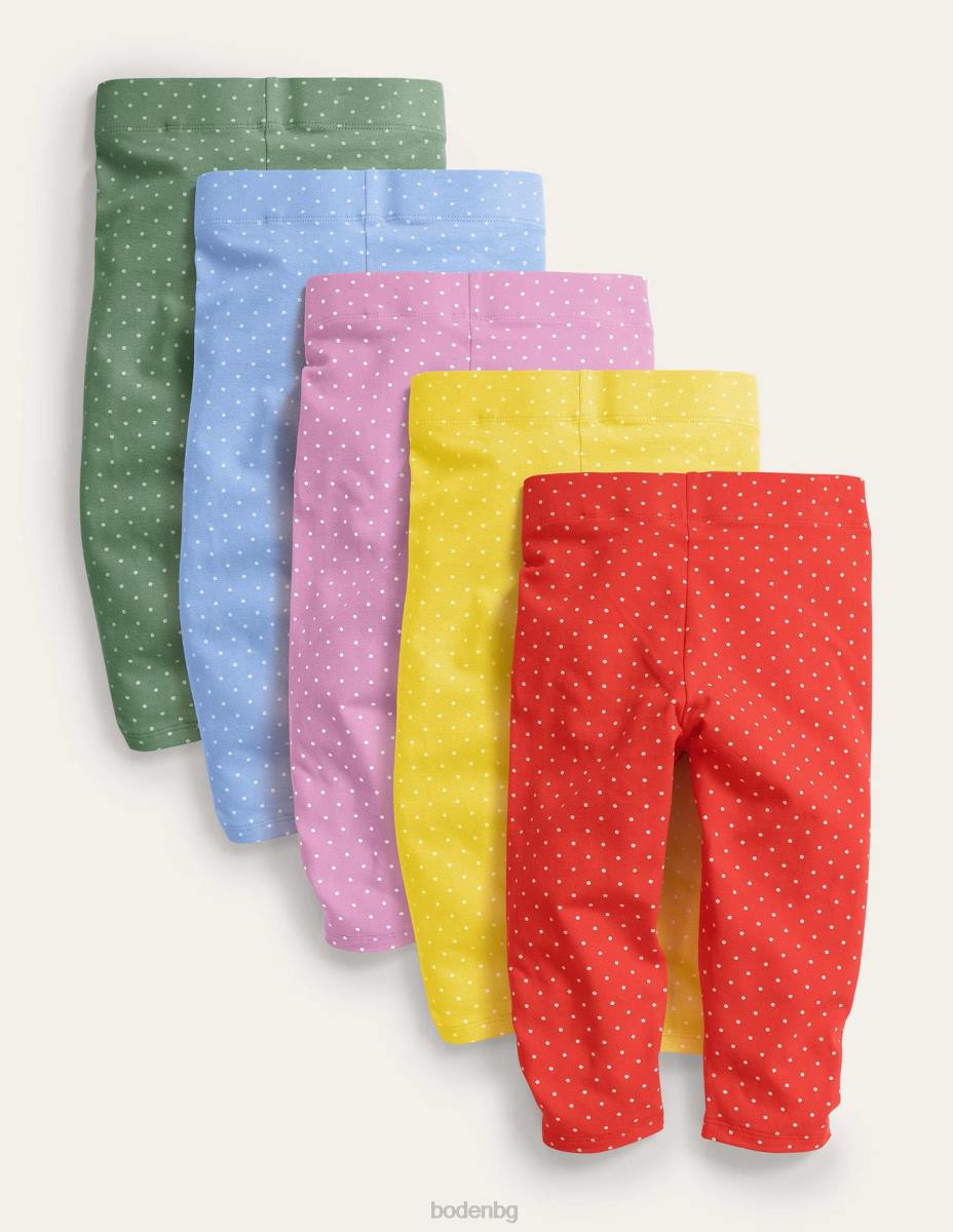 облекло Boden Опаковка от 5 разкъсани клинове много място бебе LL68517