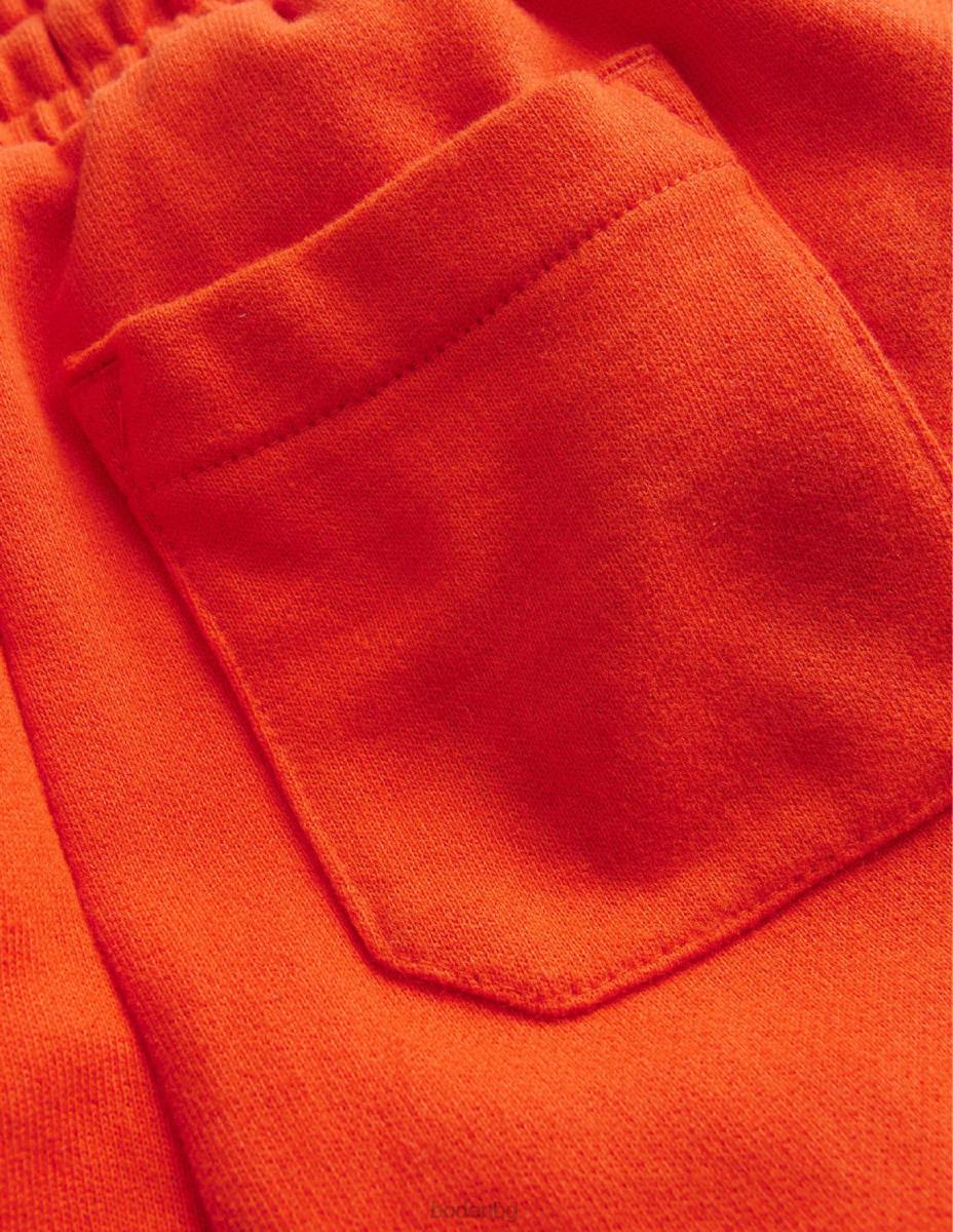 облекло Boden удобни спокойни джогинг далия червена бебе LL68492