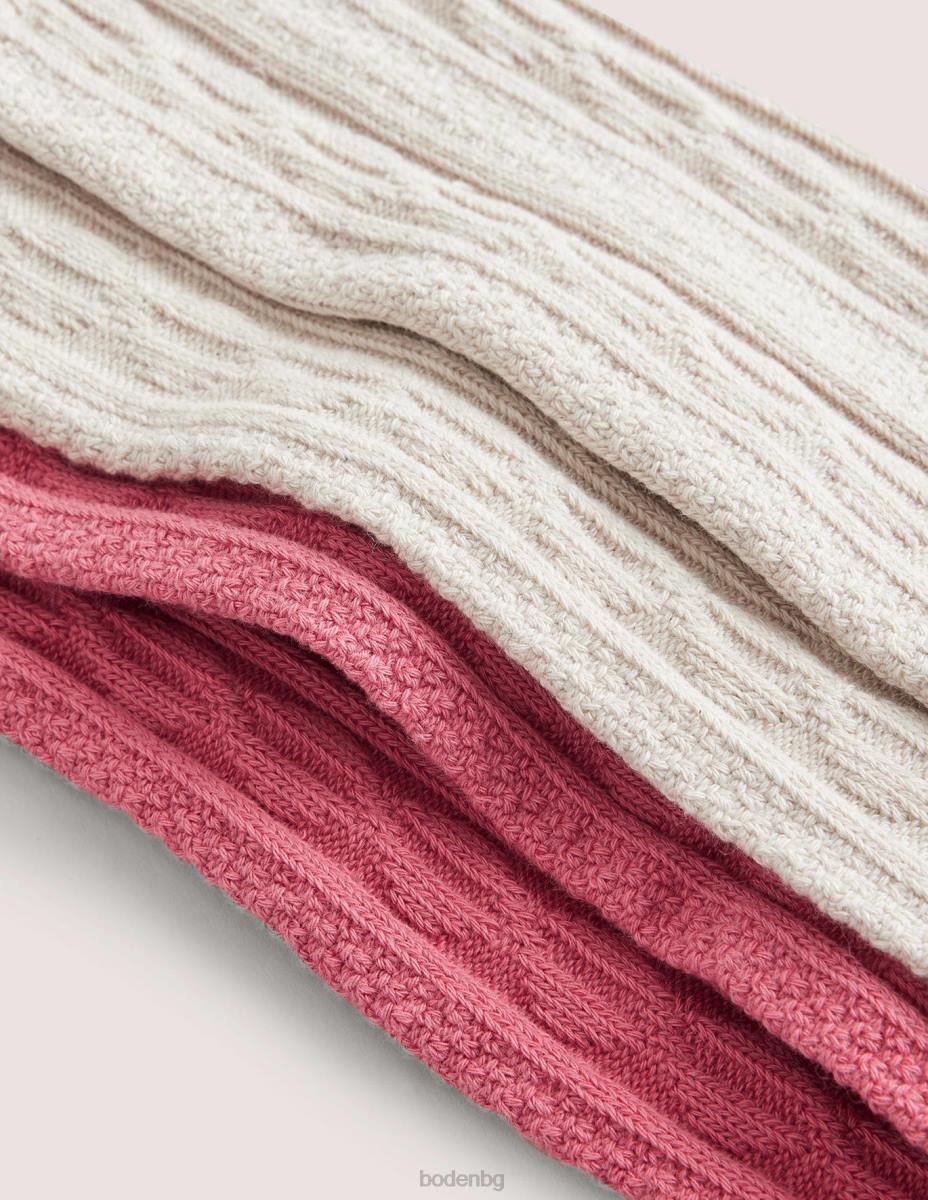 облекло Boden чорапогащник без крака 2 бр овесено/розово момичета LL683141