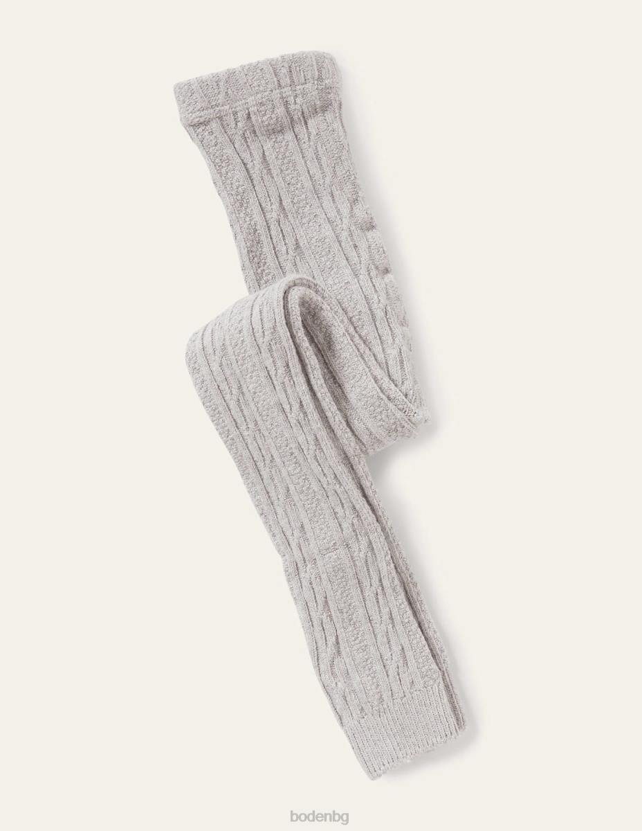 облекло Boden чорапогащник без крачета сив мергел бебе LL68567