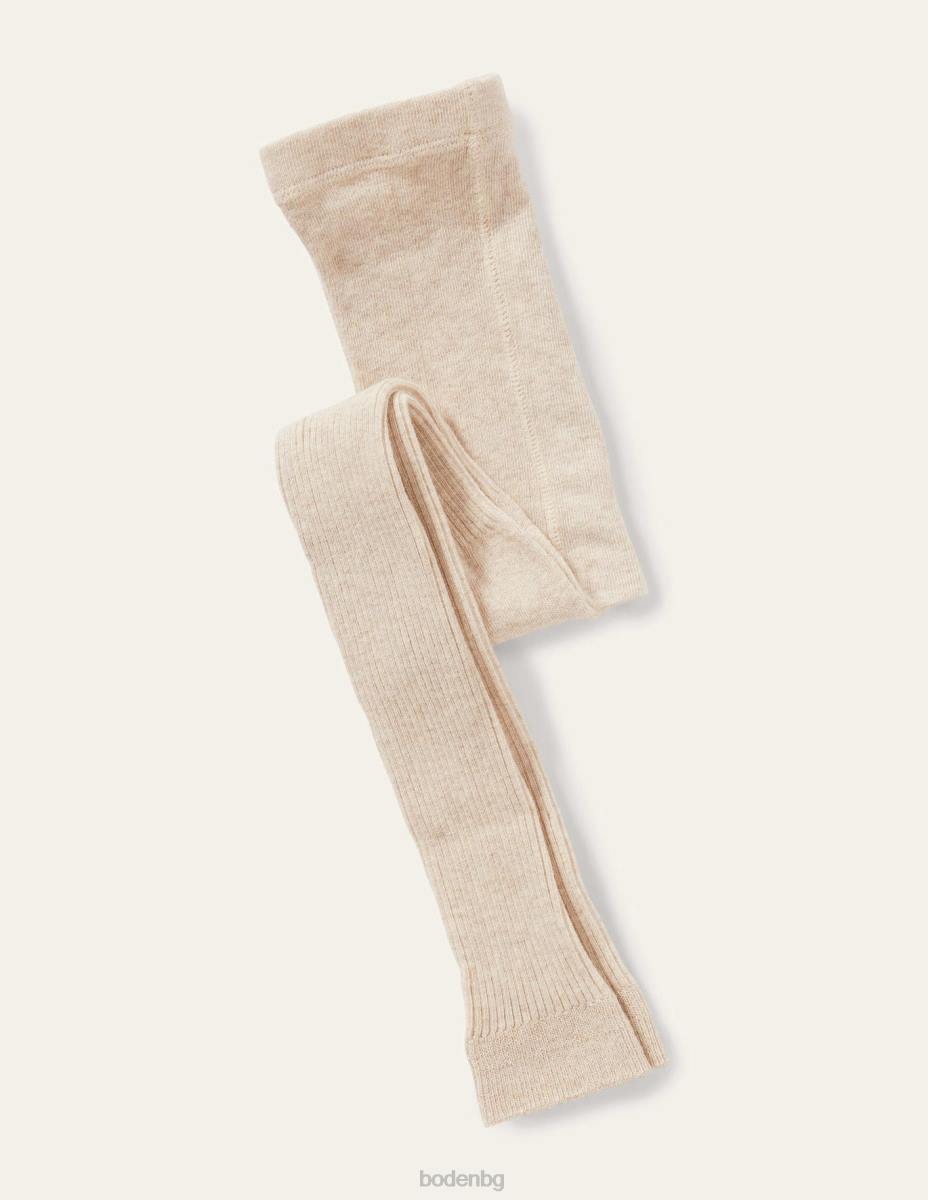 облекло Boden рипсен чорапогащник без крака овесено брашно мергел бебе LL68569