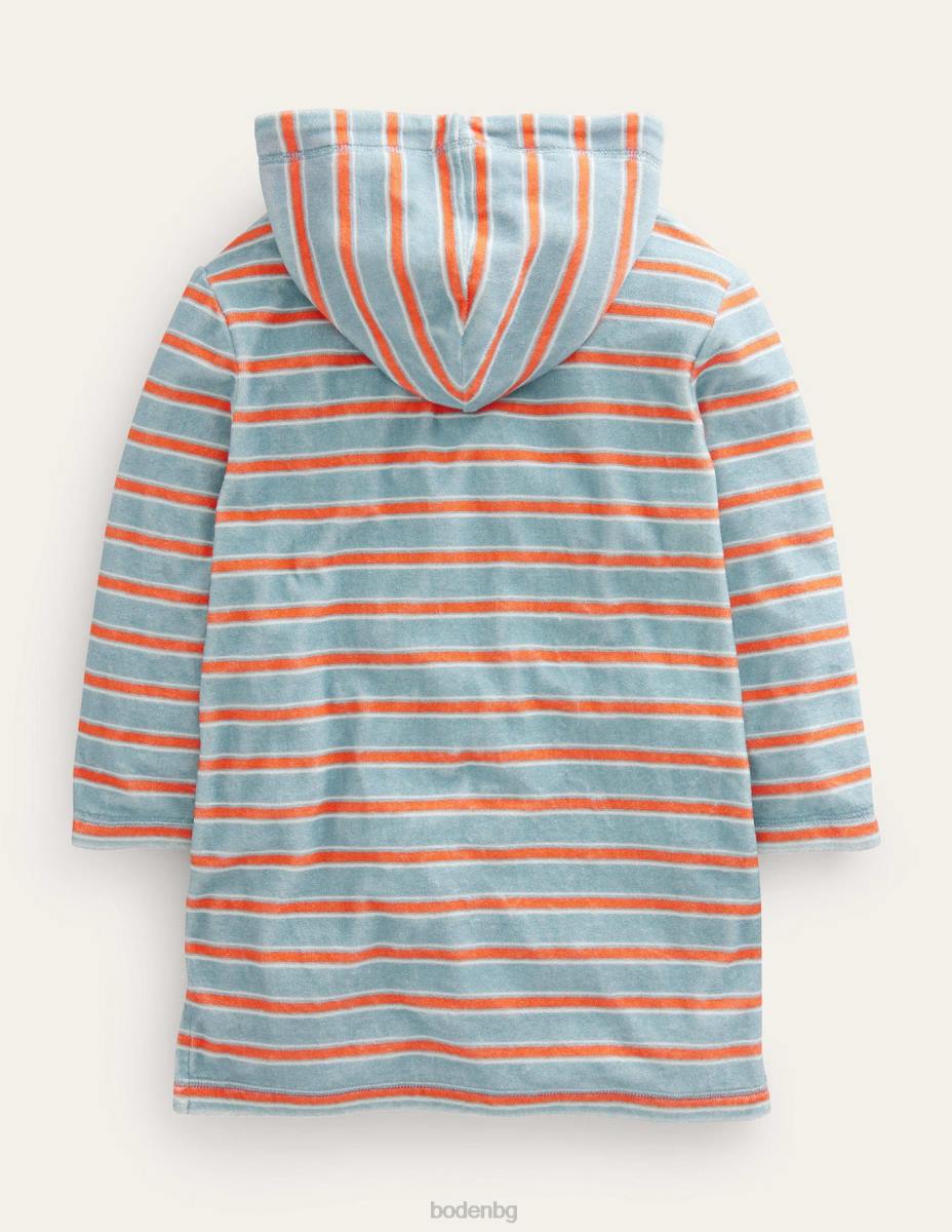 облекло Boden хавлиена кърпа турмалин син/оранжев бебе LL68470