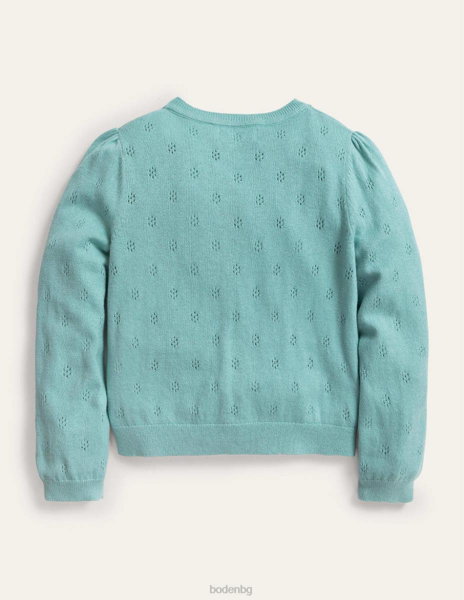 облекло Boden памучна кашмирена жилетка гореща пролет бебе LL683332