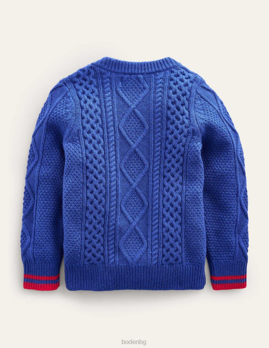 облекло Boden кабелен джъмпер посиняване бебе LL683483