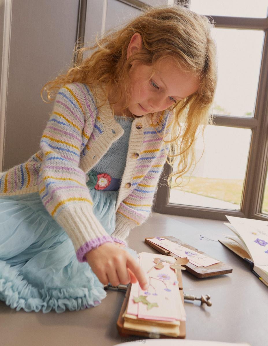 облекло Boden блузон райе жилетка мулти райе бебе LL68538