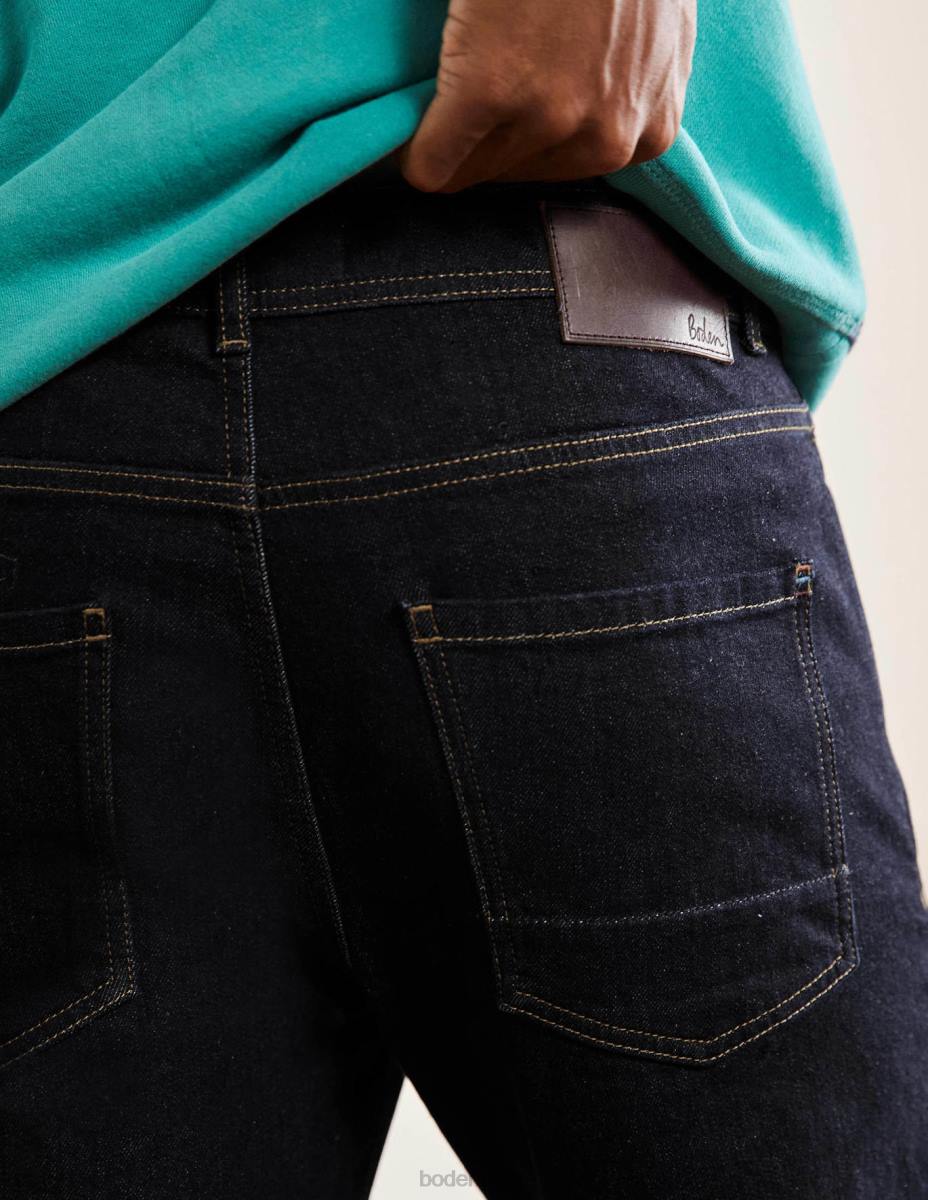 облекло Boden тънки дънки тъмен изплакнат деним мъже LL683612