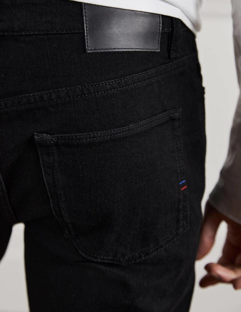 облекло Boden тънки дънки черен деним мъже LL683616