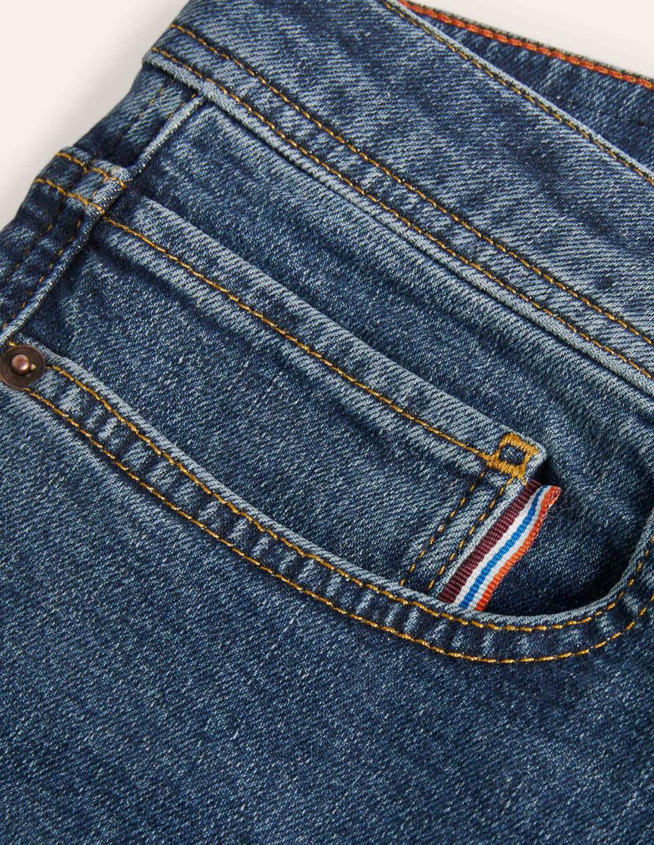 облекло Boden тънки дънки деним със средно изплакване мъже LL683618