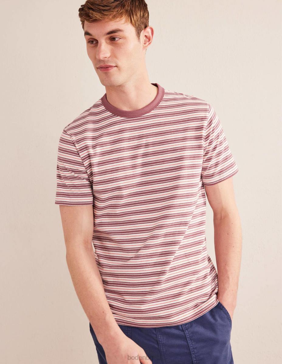 облекло Boden прилепнала класическа тениска ренесансова роза/корал мъже LL683520