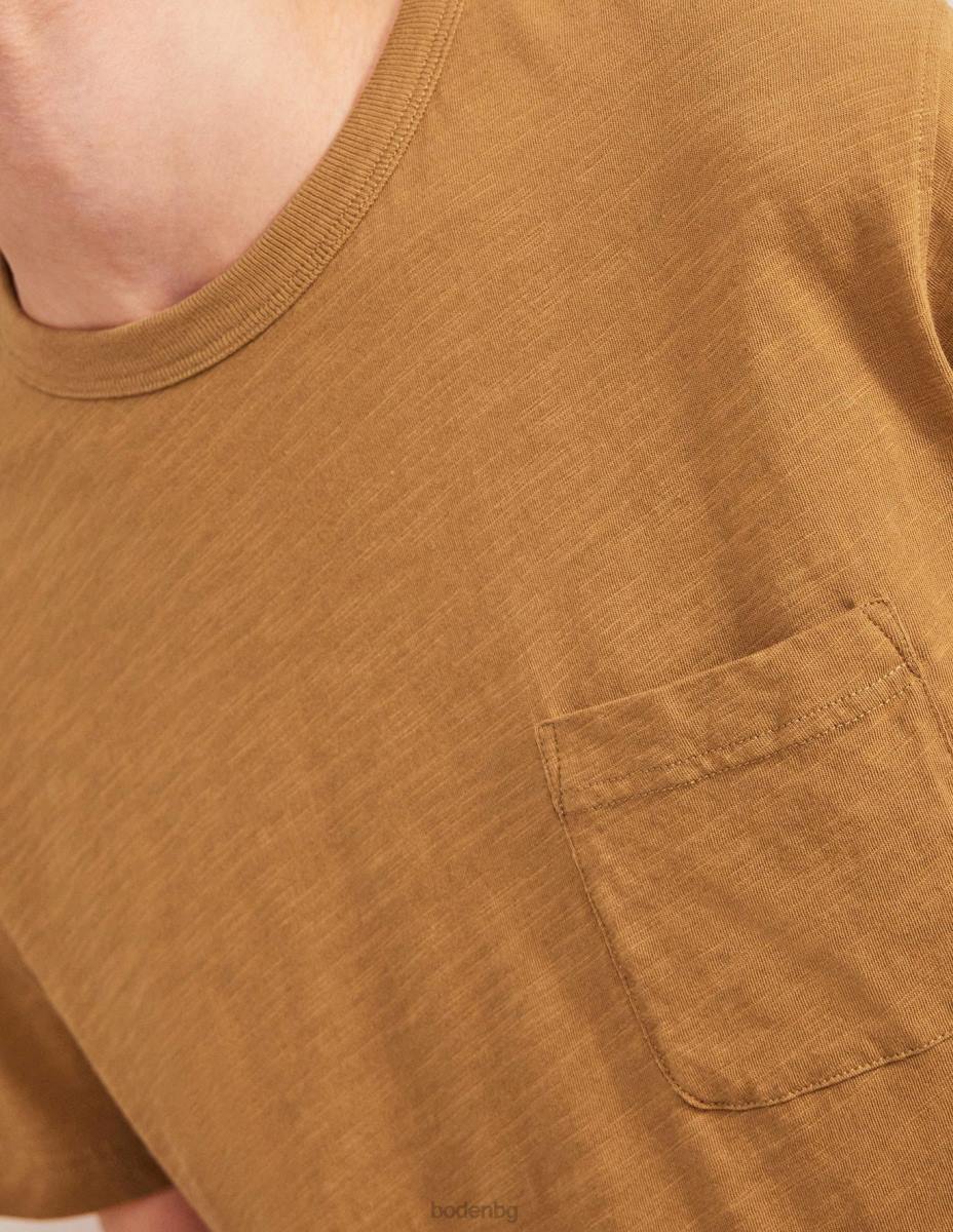 облекло Boden изпрана тениска плюшено мече кафяво мъже LL683550