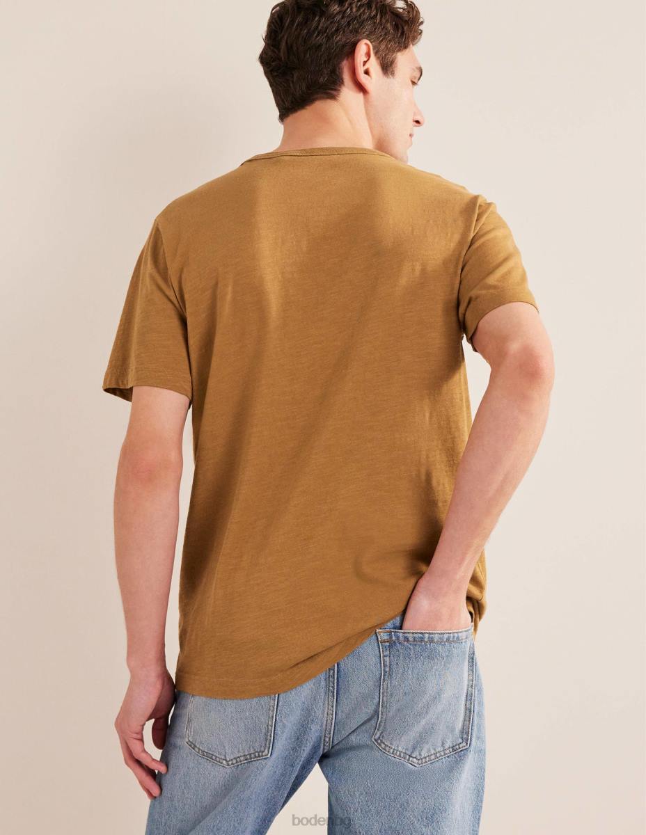 облекло Boden изпрана тениска плюшено мече кафяво мъже LL683550