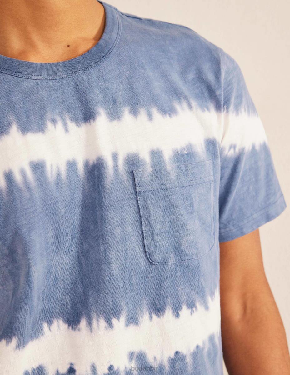 облекло Boden прана тениска с вратовръзка истински флот мъже LL683637