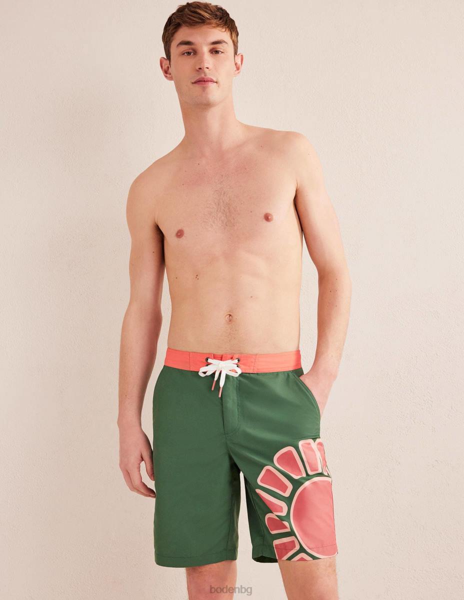 облекло Boden фиксирана дъска за кръста къса слънце от палмови листа мъже LL683523