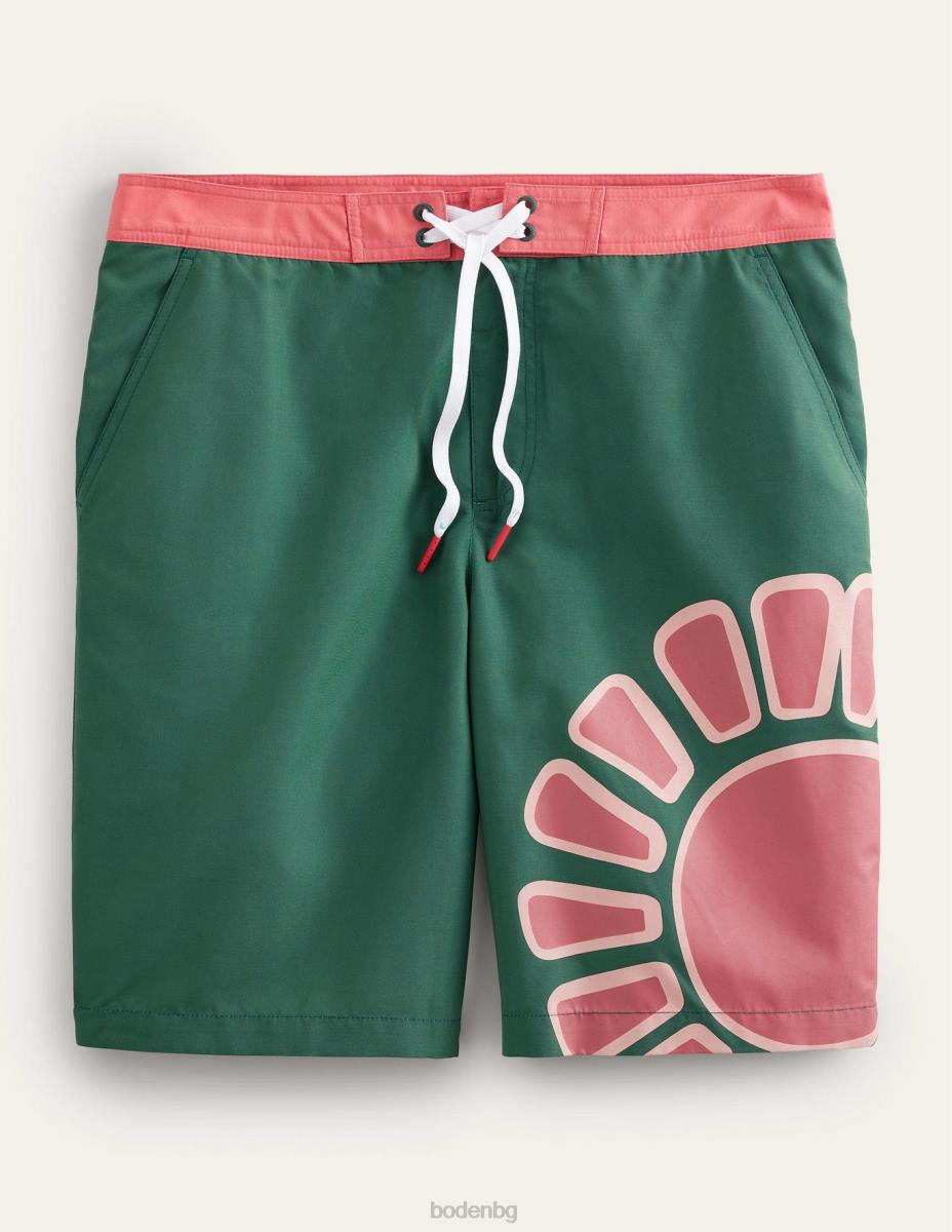 облекло Boden фиксирана дъска за кръста къса слънце от палмови листа мъже LL683523