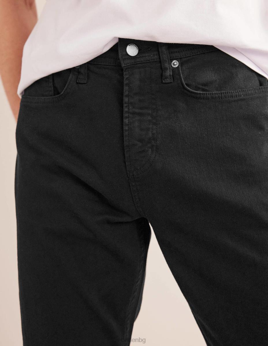 облекло Boden панталон с 5 джоба за боядисване на дрехи черен мъже LL683564