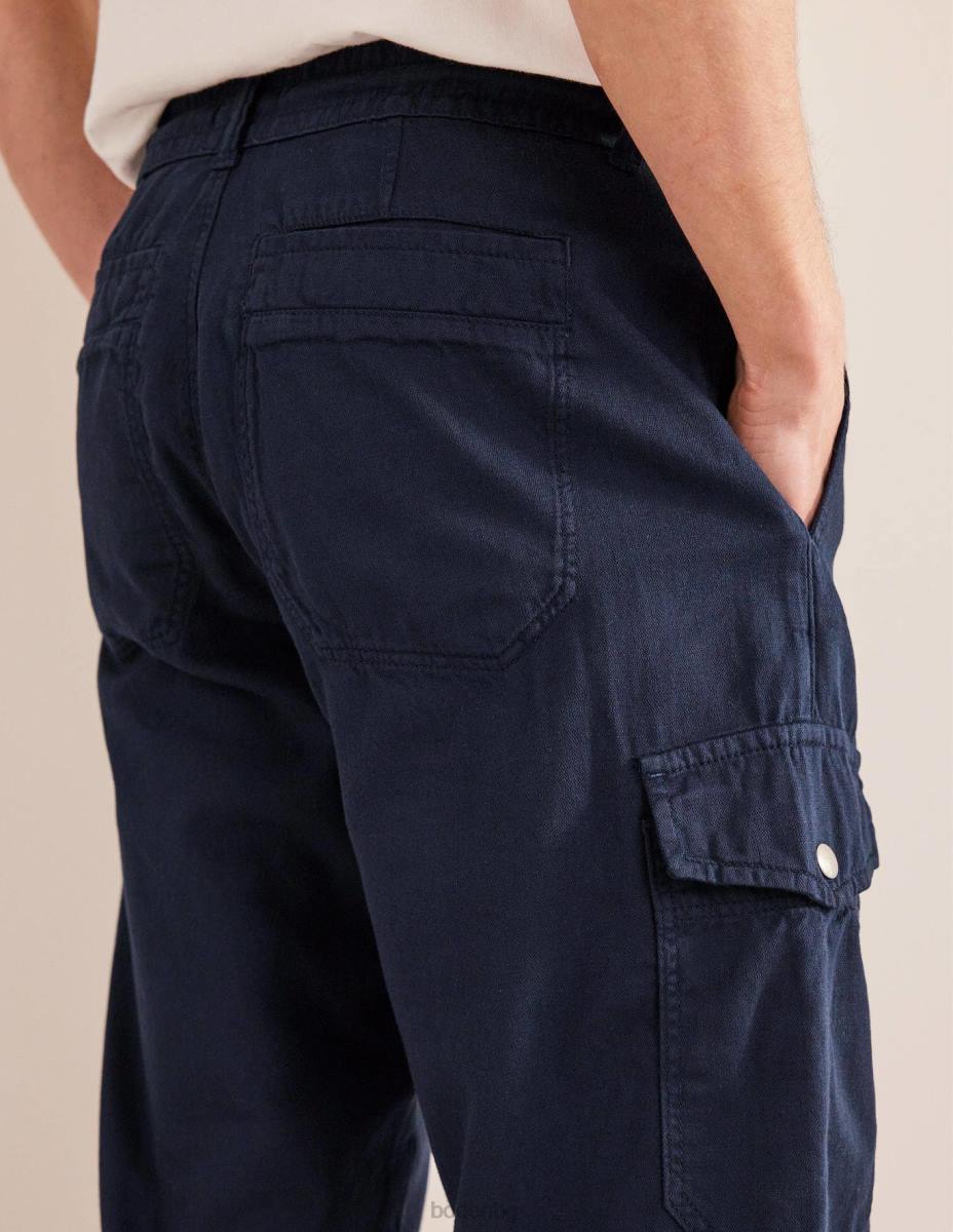 облекло Boden спокойни ветроходни панталони френски флот мъже LL683505