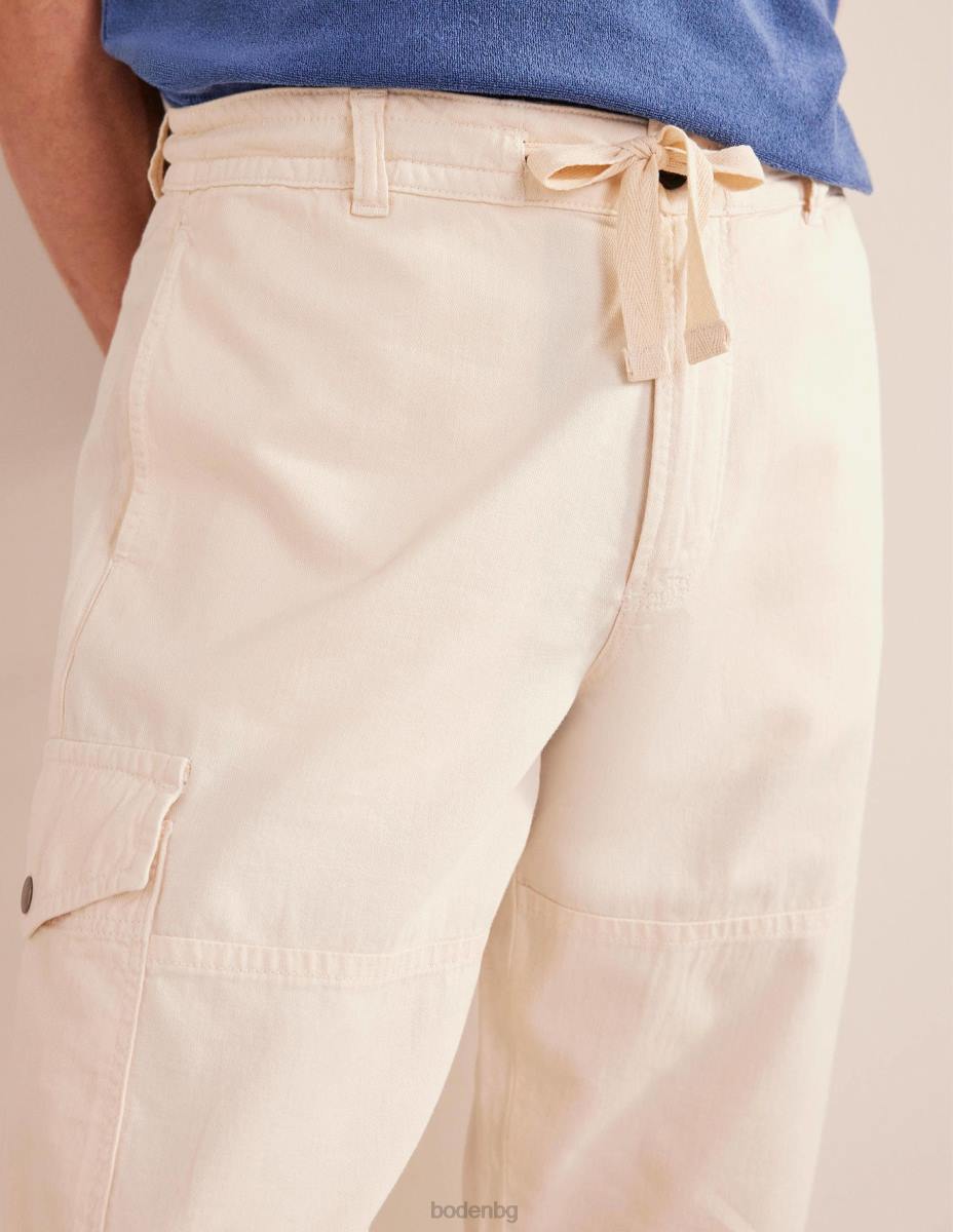 облекло Boden спокойни ветроходни панталони шушулка ванилия мъже LL683513