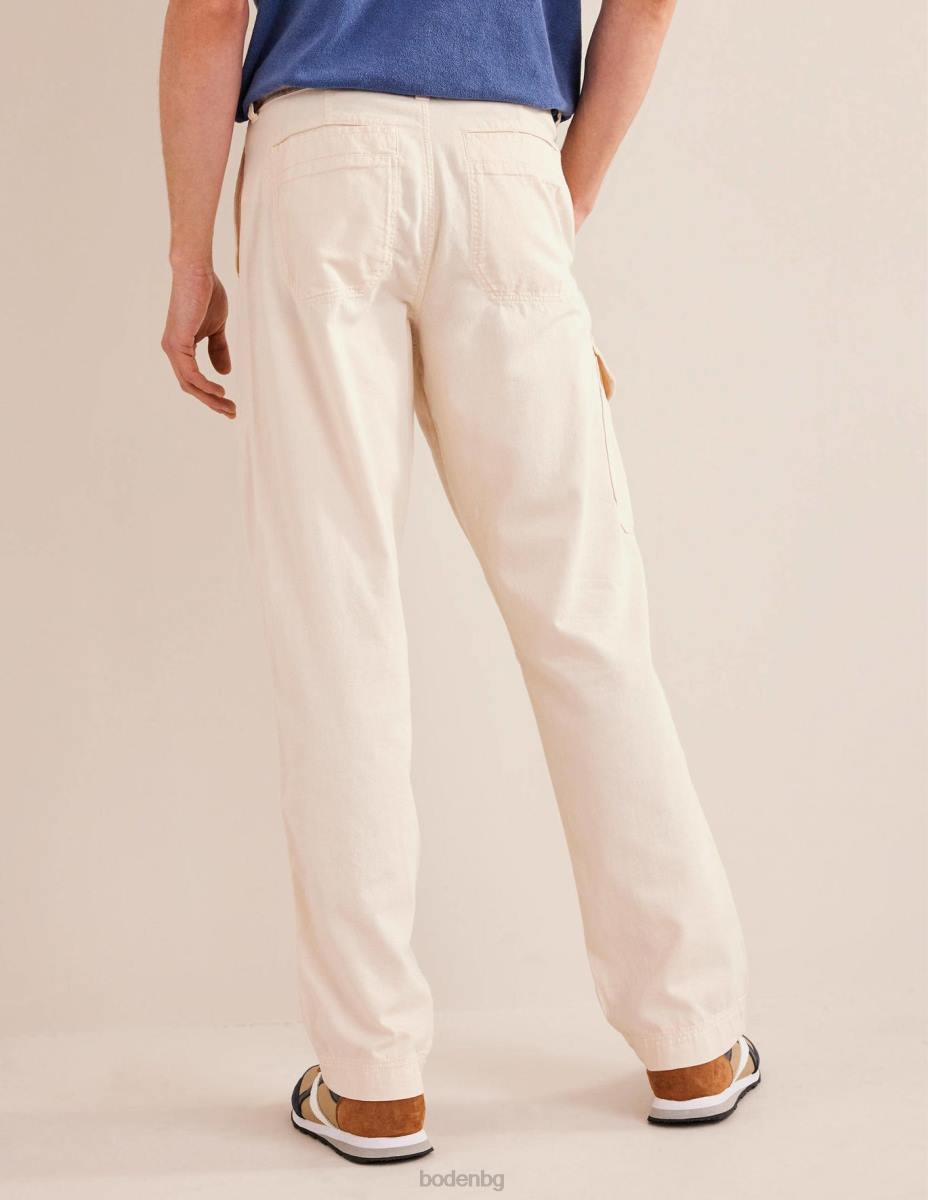 облекло Boden спокойни ветроходни панталони шушулка ванилия мъже LL683513