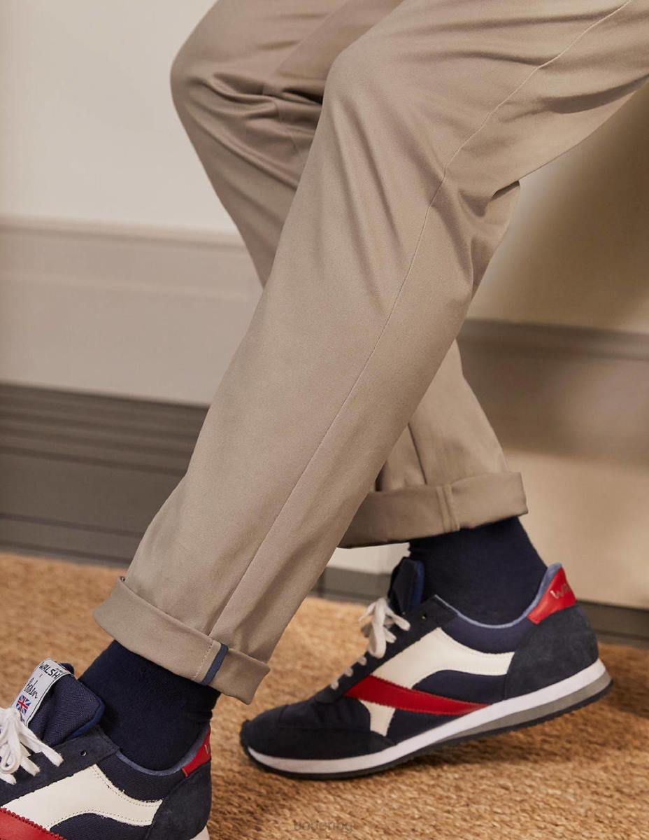 облекло Boden оригинални панталони с тънък крачол малц мъже LL683522