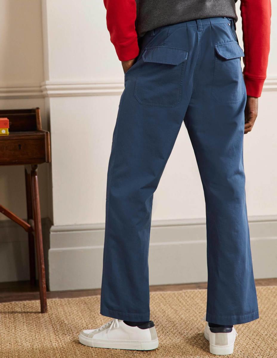 облекло Boden помощни панталони знаме синьо мъже LL683577