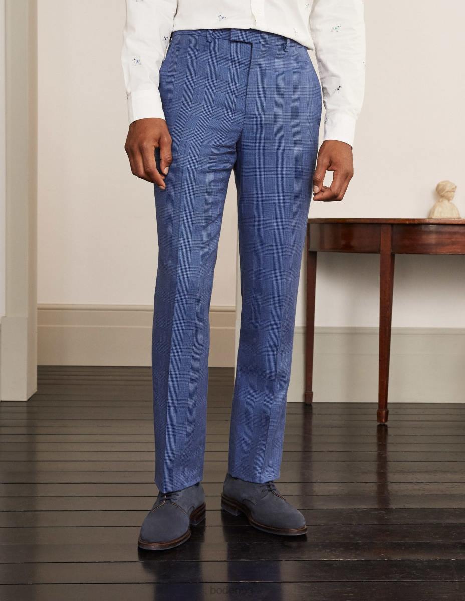 облекло Boden панталони от ленена смес cavenham блус пау мъже LL683594