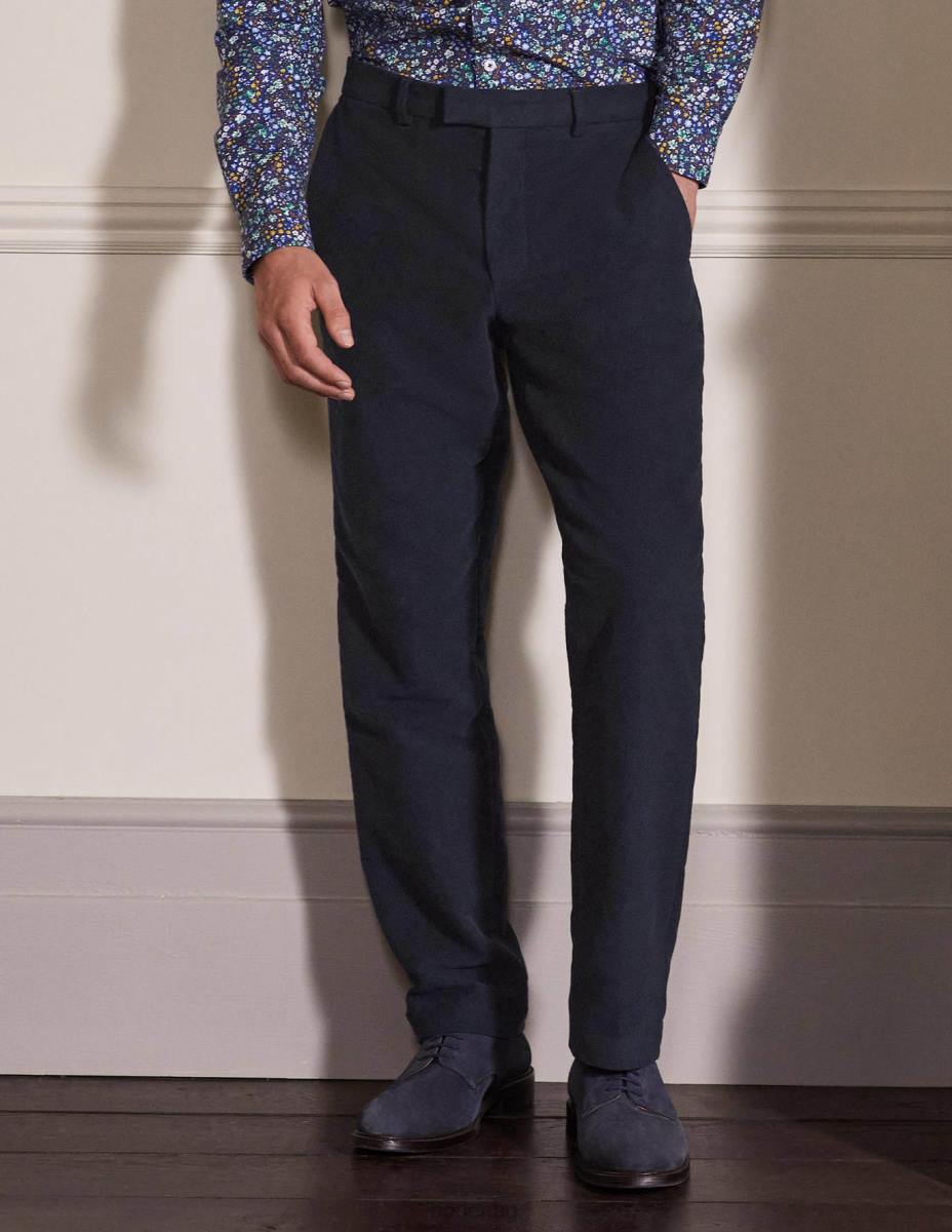 облекло Boden панталони от къртича кожа lothbury военноморски флот мъже LL683608