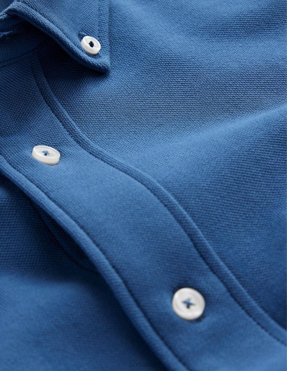 облекло Boden лека пике риза истински флот мъже LL683631