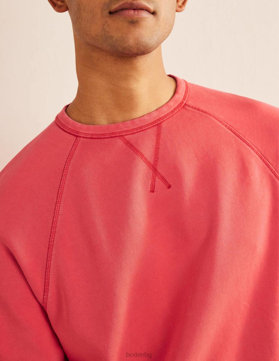 облекло Boden суичър за боядисване на дрехи сладко червено мъже LL683506