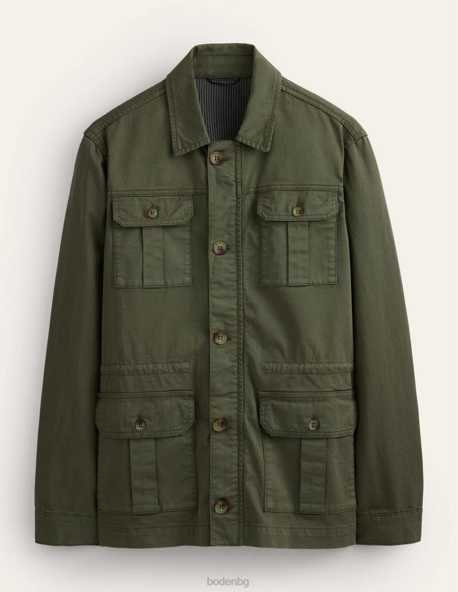 облекло Boden сафари яке алигаторово зелено мъже LL683546